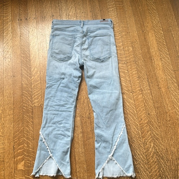 Citizen of Humanity Drew Fray High Rise Crop Flare Jeans Denim Size 30 - Picture 5 of 10